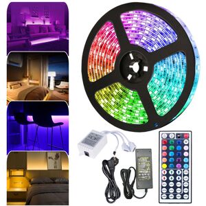 4M led Streifen set , led Strip 30 LEDs, led not wasserdicht(IP20), mit 44 Tasten Fernbedienung - Swanew