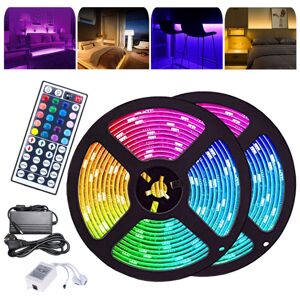 3M led Streifen set , led Strip 30 LEDs, led not wasserdicht(IP20), mit 44 Tasten Fernbedienung - Vingo