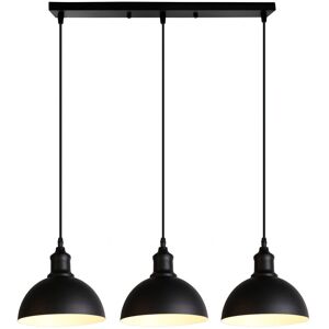 WOTTES Modern Industrielle Kreative Hängelampe Wohnzimmer Küche einfache verstellbare Pendelleuchte 3 Lichter