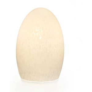 Kabellose Akku-Tischleuchte egg Fritted uno/pro LED-Lampe dimmbar 1 Watt 18xØ12 cm UNO-Akku - Neoz