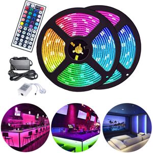 4M led Streifen set . rgb led Stripe 5050 smd. led Strip 30 LEDs. led not wasserdicht(IP20). mit 44 Tasten Fernbedienung - Tolletour