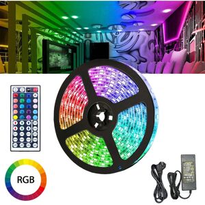 TolleTour 4M LED Streifen set . RGB LED Stripe 5050 SMD. LED Strip 30 LEDs. LED not wasserdicht(IP20). mit 44 Tasten Fernbedienung