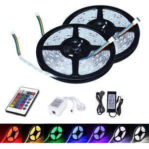 VINGO 5M LED Streifen set , LED Strip 30 LEDs, LED not wasserdicht(IP20), mit 24 Tasten Fernbedienung