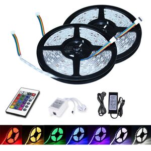 3M led Streifen set , led Strip 30 LEDs, led not wasserdicht(IP20), mit 24 Tasten Fernbedienung - Vingo