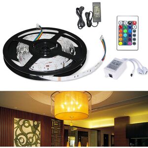 4M led Streifen set , rgb led Stripe 5050 smd, led Strip 30 LEDs, led not wasserdicht(IP20), mit 24 Tasten Fernbedienung - Vingo