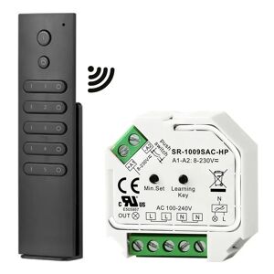 HOFTRONIC™ Mini-LED-Dimmer/Empfänger - Kabellos - Inklusive Fernbedienung - maximal 400 Watt