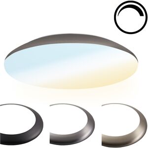 HOFTRONIC™ Dimbare LED Deckenleuchte 18W einstellbare Lichtfarbe - 2100lm - IK10 - Ø30 cm - Edelstahl - IP65