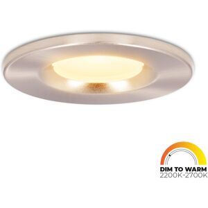 HOFTRONIC™ Dimmbarer LED Einbaustrahler rostfreier Stahl Venezia 6 Watt 2200-2700K IP65 - Dim to warm