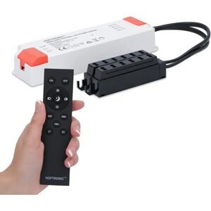 HOFTRONIC™ LED-Treiber - Dimmbar - inklusive Fernbedienung - 12 Volt - 36 Watt - Kompatibel mit Mini-Einbauspots und Verandabeleuchtung - Für Innenbereich