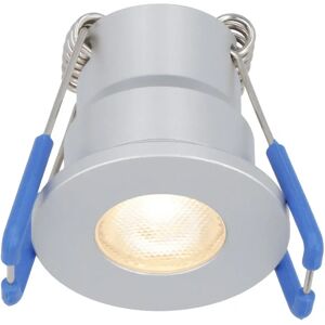 HOFTRONIC™ 12V 3W - Mini LED Einbaustrahler - Edelstahl - Vertieft - Terrassenbeleuchtung - IP65 für den Außenbereich - 60° - 2700K - Warmweiß