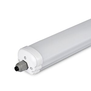 V-TAC 12-pack LED-Feuchtraumleuchte - IP65 Wasserdicht - 150 cm - 48W - 5760lm - 4000K Neutralweiß - Verknüpfbar