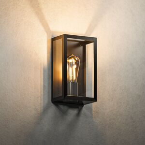 HOFTRONIC™ Stella dimmbare LED-Wandleuchte - excl. E27 Leuchtmittel - max. 60 Watt - IP44 - Schwarz - 3 Jahre Garantie