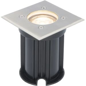 V-TAC Dimmbarer LED Bodenstrahler - Quadratisch - Edelstahl - 2700K warmweiß - 5 Watt - IP65 Strahlwasserdicht - 3 Jahre Garantie