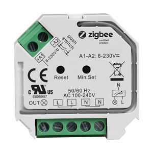 HOFTRONIC™ Zigbee Mini-LED-Dimmer/Empfänger Basic - Kabellos - maximal 400 Watt - IP20 - Für Pulsedimmer