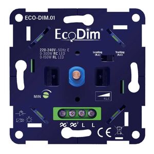 Ecodim LED Dimmer 0-300 Watt  Phasen an und abschnitt ECO-DIM.01