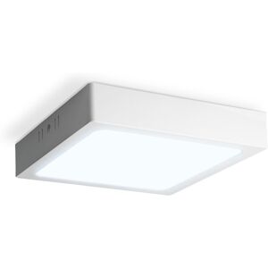 HOFTRONIC™ Deckenleuchte Timmy - Quadratisch - 18 Watt 1800 Lumen - Weiß - 6500K Tageslicht weiß - Deckenlampe - 204mm - kompaktes Design