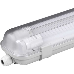 V-TAC LED Wannenleuchte IP65 120cm 2x18W 3400lm 4000K Weiß