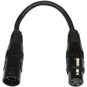 ADJ DMX Adapter 3-pol female / 5-pol male - DMX Kabel