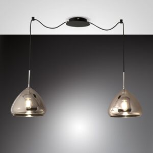 FABAS LUCE Glow Pendelleuchte, 2-flammig, dezentral, 3667-42-138,