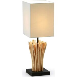 Kave Home Boop Tischlampe - natur-beige - 44x15x15 cm