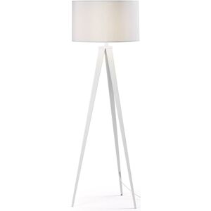 Kave Home Iguazu Stehlampe - weiß - Höhe 157 cm