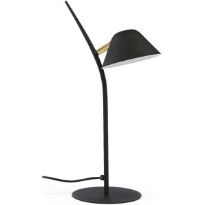 Kave Home Aurelia Tischlampe - schwarz - 47x26.5x17 cm