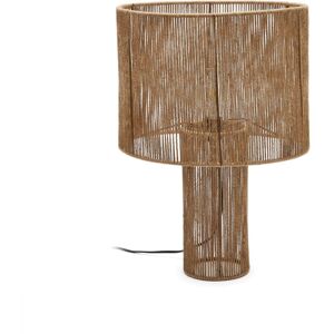 Kave Home Pontos Tischlampe - natur - 54x40x40 cm