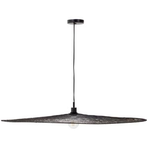 Kave Home Makai Deckenlampe - schwarz - 10x100x100 cm