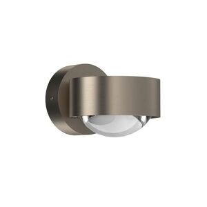 Top Light Puk Mini Wall Wandleuchte Linse klar / Glas matt   LED   nickelmatt