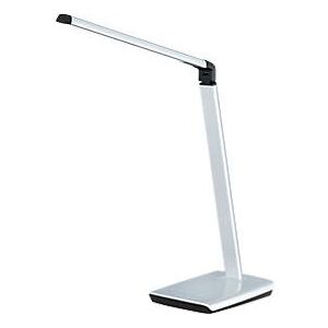 LED Tischleuchte Fischer&Honsel Bright, 9 W, verstellbar, Sensordimmer, L 200 x B 160 x H 790 mm, Metall, silber