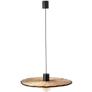 Kasa-store Faro barcelona costas gerichtete pendelleuchte mit rattan-lampenschirm