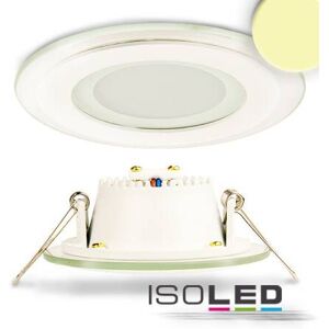 Fiai IsoLED LED Glas Downlight rund 9,8cm 8W 350lm warmweiß 2800K IP20 EEK G [A-G]