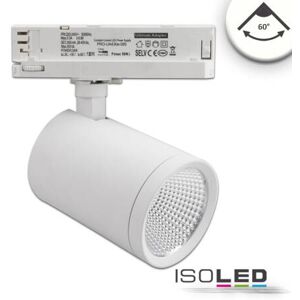 Fiai IsoLED 3-PH Schienen-Strahler 35W 60° weiß matt 4000K neutralweiß 3500lm CRI90 EEK E...