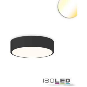 Fiai IsoLED LED Deckenleuchte DN400 40cm schwarz 25W 1670lm ColorSwitch 3000 3500 4000K...