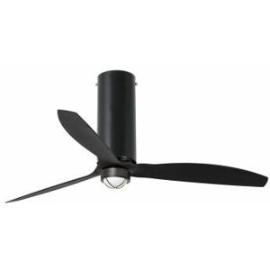 Lorefar (FARO) Faro TUBE FAN LED matt schwarz mit DC Motor 128cm 3000K 709lm EEK E [A-G]