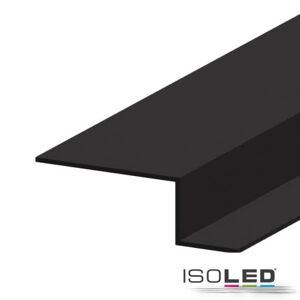 Fiai IsoLED ISOLED Trockenbau S-Profil 12 Aluminium schwarz 9005 200cm