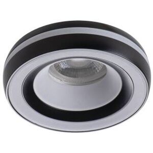 Kanlux Einbaurahmen Downlight ELICEO schwarz mit Ring GU10 Gx5,3 max. 10W...