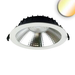 Fiai IsoLED ISOLED Downlight Reflektor 9W 60° 150lm/W UGR<19 ColorSwitch 3000K 4000K...