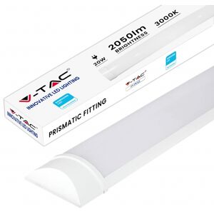 V-Tac Vt-8-20 Deckenleuchte Schlanke Prismatische Led Röhre Samsung Chip 20w 100lm/w 60cm 3000k Ip20