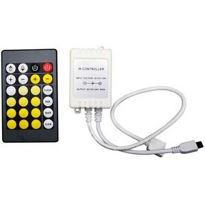 V-Tac Vt-2425 Controller Mit Ir-Fernbedienung Für Led-Streifen 3in1 12v/24v 24 Tasten - Sku 2901