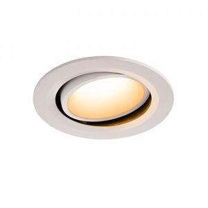 SLV Leuchten & Lampen SLV 1003638 NUMINOS MOVE DL L LED Einbauleuchte schwenkbar weiß weiß 2700K 20°
