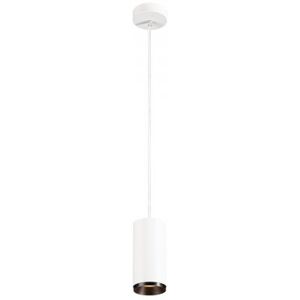 SLV Leuchten & Lampen SLV 1004248 NUMINOS PD PHASE M LED Pendelleuchte weiß 2700K 60°