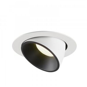 SLV Leuchten & Lampen SLV 1006074 NUMINOS® GIMBLE XL Deckeneinbauleuchte weiß schwarz 4000K 20°