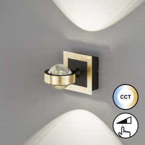 Fischer & Honsel 30487 LED Wandleuchte Cluedo blattgoldfarben CCT dimmbar