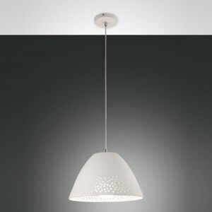 Fabas Luce 3532-40-102 Pendelleuchte Casale Keramik weiss 30cm