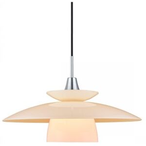 Halo Design No. 733651 Pendelleuchte Scandinavia Opal Chrom Ø 40cm