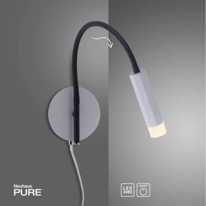 Paul Neuhaus 9012-95 PURE-GEMIN LED-XMO Wandleuchte aluminium