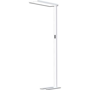 Isoled Led Office Pro Stehleuchte Up Down, 80w 20w, Silber, Ugr