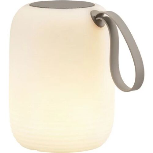 Villa Collection Hav LED Lampe mit Lautsprecher Indoor/Outdoor – weiss – Höhe: 23 cm – Ø 17,5 cm