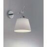 Artemide Tolomeo Diffusore 32 Wandleuchte Satinschirm grau Ø 32cm